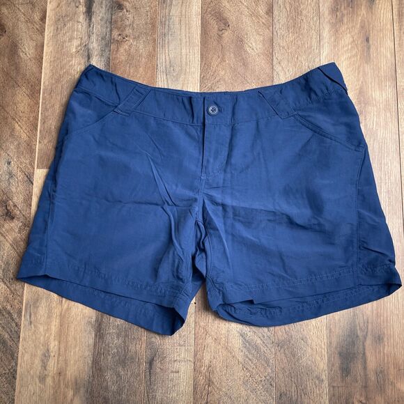 Columbia Fishing Shorts Men's Large Blue Chino Athletic Summer Hiking 2402 - Picture 1 of 11
